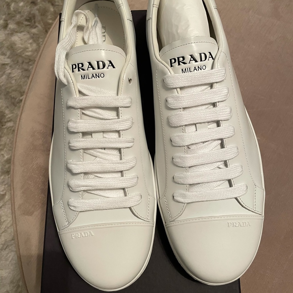 Men’s Prada Sneakers- White size 12 Calzature